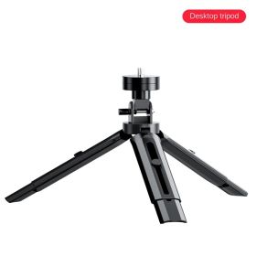 Portable outdoor mini fill light RGB mobile phone live broadcast bracket clip tripod photography soft light LED (Specifications: Desktop tripod)